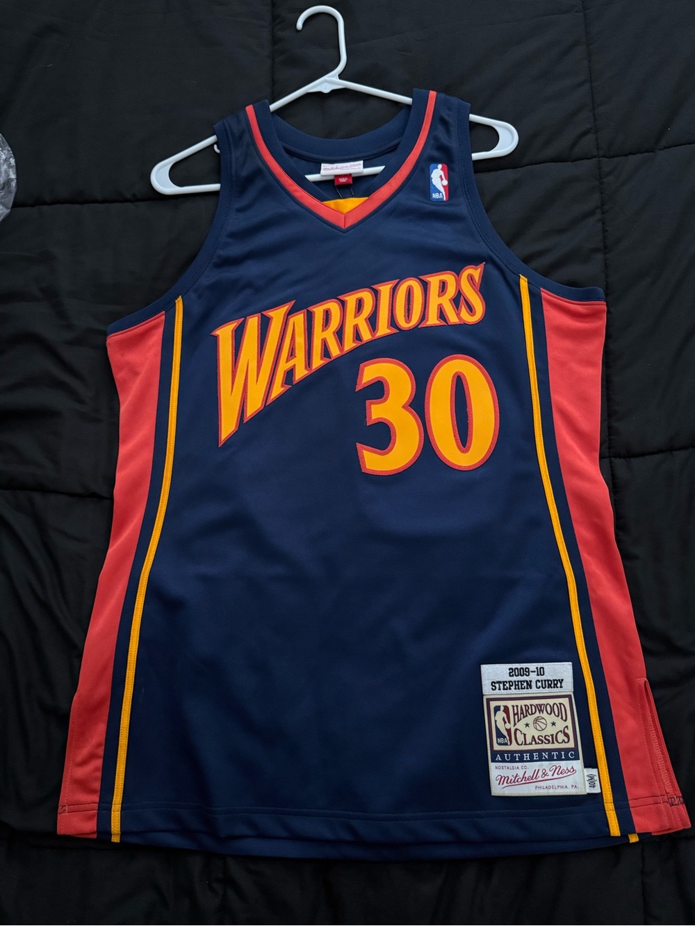 Mitchell & Ness Authentic Stephen Curry Golden State Warriors NBA Jersey 40 (M)